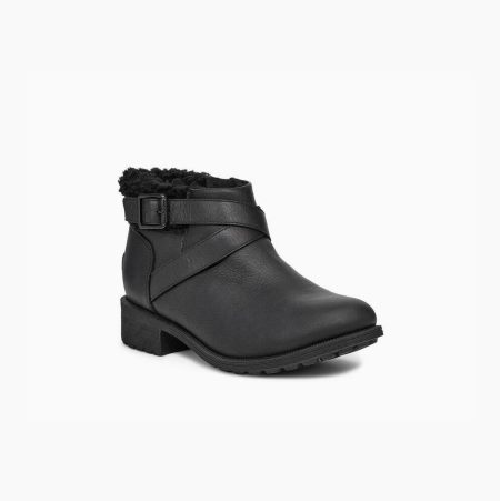 UGG Benson II Black Boots for Women (IAKZ30692)